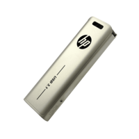 HP x796w 128GB USB 3.1 Flash Drive (Push-Pull Design, MM-USB128GB-33P, Golden