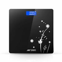 Ant Esports Flora Bud Digital Weighing Scale, Highly Accurate Digital Bathroom Body Scale, Precisely Measures Weight up to 180Kg