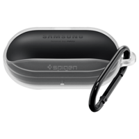 spigen Liquid Air Silicone Full Cover Case For Galaxy Buds+/Galaxy Buds (Soft Texture, ASD01176, Frost Clear)