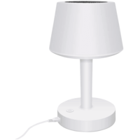 PORTRONICS Ilumi Electric Powered/Battery Powered 3 Watt Lamp Shade (POR 719, White)