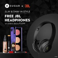 SUGAR X JBL: Get Free JBL Headphones on Orders above ₹2299