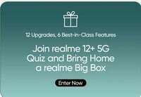 Flipkart realme 12 Plus 5G Quiz Answers 