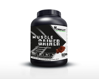 MUSCLE GAINER 40g Protein with Glutamine and Creatine (2.27 Kg/5lbs, Rich Chocolate)