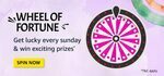 Amazon Sunday Wheel of Fortune 