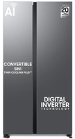 SAMSUNG 653 L Frost Free Side by Side 3 Star Refrigerator with Convertible 5-in-1 Digital Inverter WiFi Embedded