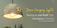 Pepperfry Dome Hanging Lights From Rs.429
