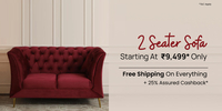 Peppefry 2 Seater Sofas From Rs.9499