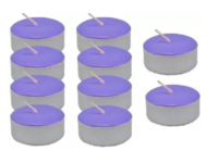  (Blue, Pack of 10) Kala Decorators home decore candle tealight diwali diya Birthday Festive anniversary Candle  (Blue, Pack of 10)