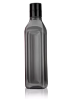 Flipkart SmartBuy Premium Quality Squre Shape water bottle set of fridge 960 ml Bottle  (Pack of 1, Black, PET)