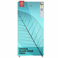 Haier 185 L 2 Star Direct Cool Single Door Refrigerator Appliance (2023 Model, HED-19TGG-N, Holyleaf Glass)