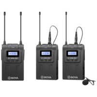 Boya 3.5 Jack Wireless Microphone with Mute Function (Black)