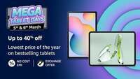 Mega Tablet Days [5-6 Marc]  Upto 40% off + Extra HDFC/One Card Bank Off
