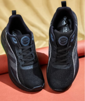 Duke Men Textile Lace-Up Running Shoes