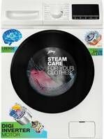 Godrej 6 kg 5 Star, Digi-Inverter With Steam Wash & 1000 RPM Spin Speed Fully Automatic Front Load Washing Machine Black, White  (WFEON HYS 6010 5 IJBT PLWH)