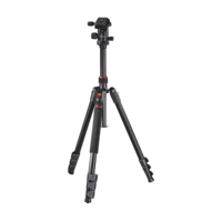 hama Tar Duo 165cm Adjustable Tripod for Camera (Ball Head with Panoramic Function, Black),