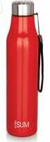 Attro A Slim Stainless Steel Single Wall 1100Ml Water Bottle, Light Weighted Leak -Proof Use For Office, School, Outdoor & Gym - Red