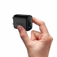 URBN 20W QC+PD Dual Port Type C Charger | Ultra Fast GaN Adapter | Made for iPhone, iPads, AirPods, Samsung, OnePlus, Mi, Redmi, Vivo & More | Fast Charge | BIS Certified | Made in India