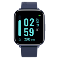 TITAN Smart 2 Smartwatch with Camera & Music Control (45.21mm AMOLED Display, 3ATM Water Resistant, Blue Strap)