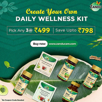 Zanducare; Create Your Daily wellness Kit Pick any 3 @499
