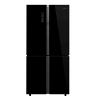 Haier 712 Litres A++ Frost Free French Door Refrigerator with Multi Air Flow System (HRB-738BG, Black Glass)