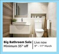 Big Bathroom Sale - Minimum 35% Off + Extra Coupon on Selected Items