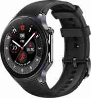 OnePlus Watch 2 with Wear OS 4, Snapdragon W5 Chipset & Up to 100 hours battery Smartwatch (Black Steel Strap, Free Size)