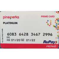 Pineperks RuPay Gift Card - 20% off upto no limit