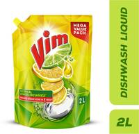 Flipkart Grocery - Vim Power Dish Cleaning Gel  (Lemon, 2 L)