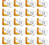 wipro Garnet 2W LED Integrated Spotlight | Green Color | Compact Design Ceiling Spot Light for Cabinets & Wardrobes| Cutout - 33mm|Pack of 20 