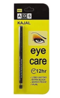 My Face Ads Intense black Waterproof Samugeproof 12hour long lasting Kajal  (BLACK, 10 g)