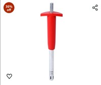 Wonderchef Stainless Steel Gas Igniter, Long Lasting, Rust Proof, Unbreakable, Soft & Long Grip, Red