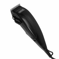 WAHL Home Cut Black Edition Hair Clipper Complete Hair Cutting Clipper with Thumb Adjustable Taper & Travel Pouch