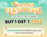 Mcaffeine Summer Flash Sale - Buy 1 Get 1 Free + 2 Assured Gifts + Up to 7 Extra Free Gifts