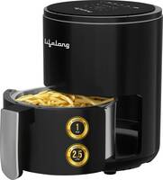 Lifelong LLHFD425 with Digital Touch Panel | 1000 W | Preset Menu |Uses upto 90% Less Oil |Fry, Grill, Roast, Reheat and Bake Air Fryer (2.5 L)
