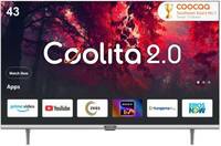 Lowest Coocaa (43 inch) Full HD LED Smart Coolita TV 2023 Edition with Dolby Audio and Eye Care Technology 