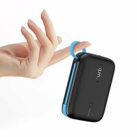 URBN 10000 mAh Nano Link Power Bank with in-Built USB-C Cable| 22.5W Fast Charging From Rs.1299