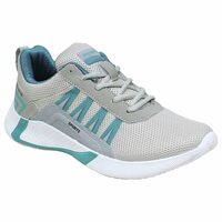  Birde Men Grey Mesh Sports Running Shoes -BRD-466_8 