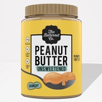 The Butternut Co. Natural Unsweetened Peanut Butter Crunchy - 800gm