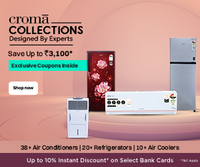 Croma Collections - Up to 50% Off + 10% Discounts Up to Rs.2000 HDFC Credit & Debit Cards + Exclusive Coupons
