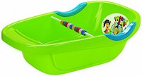 Cello Portable Plastic Baby Bath Tub, Green