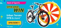 Amazon spin: Chance to win ₹10/20 or lucky draw Urban terrain MTB