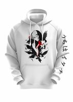 CRAZYMONK Naruto Itachi Uchiha Unisex Anime Hoodie