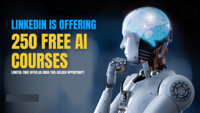 LinkedIn Learning is offering 250 Paid AI Courses for Free!
