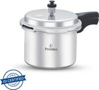 Prestlee Aluminium 3 Liter Pressure Cooker OUTER LID, 5 Year Warranty, ISI CERTIFIED, 3 L Pressure Cooker (Aluminium)