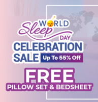Centuary Mattresses: World Sleep Day Celebration Sale Upto 55% off + Free Pillow Set & Bedsheet