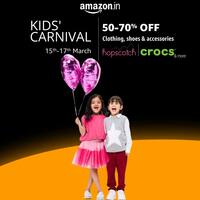 Amazon Kids Carnival - Upto 60% off + 10% Instant Bank Discount on Bandhan & HSBC Bank