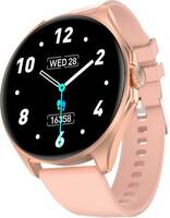 Fire-Boltt Apollo 2 Super AMOLED 1.43'', Bluetooth Calling Smartwatch 100+Sports, AI Voice Smartwatch  (Pink Strap, Free Size)