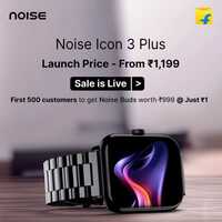 Sale Live | Noise lcon 3 Plus Smartwatch 