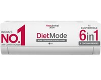 LG 1.5 Ton 3 Star DUAL Inverter Split AC (Copper, AI Convertible 6-in-1 Cooling HD Filter with Anti-Virus Protection 2024 Model)