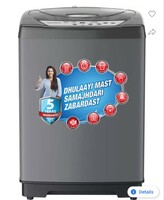 Intex 7.5 kg Fully Automatic Top Load Washing Machine Grey [Rs.1250 SBI CC Off]